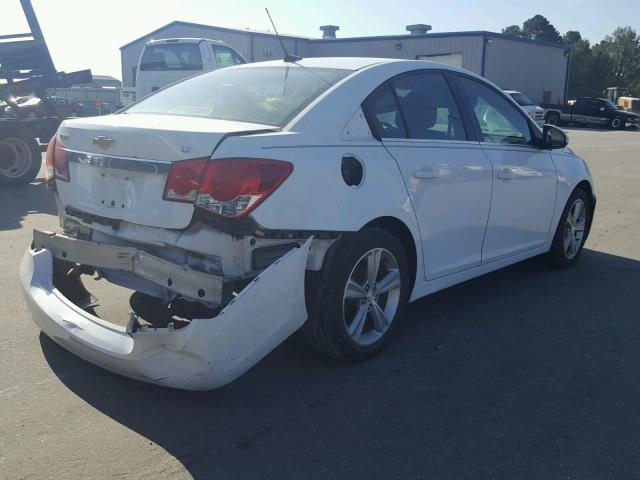 1G1PE5SB8E7401668 - 2014 CHEVROLET CRUZE LT WHITE photo 4