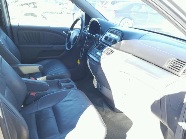 5FNRL38686B102228 - 2006 HONDA ODYSSEY EX SILVER photo 5