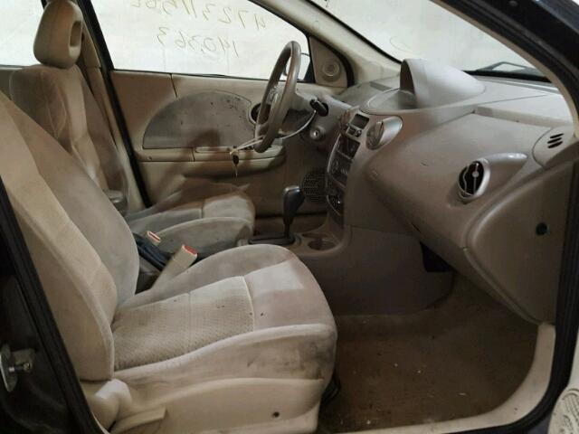 1G8AL55B97Z111066 - 2007 SATURN ION LEVEL BLACK photo 5