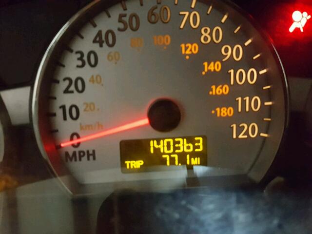 1G8AL55B97Z111066 - 2007 SATURN ION LEVEL BLACK photo 8