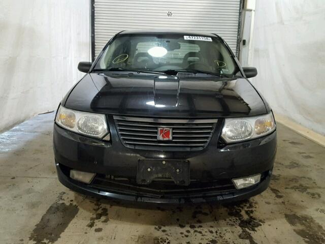 1G8AL55B97Z111066 - 2007 SATURN ION LEVEL BLACK photo 9