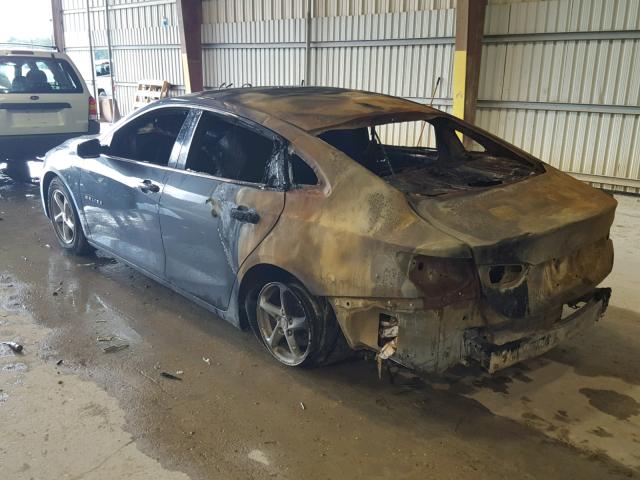 1G1ZC5STXHF262032 - 2017 CHEVROLET MALIBU LS Boz foto 3