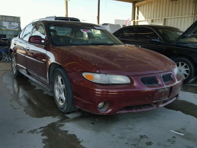 1G2WP52K4YF245513 - 2000 PONTIAC GRAND PRIX BURGUNDY photo 1