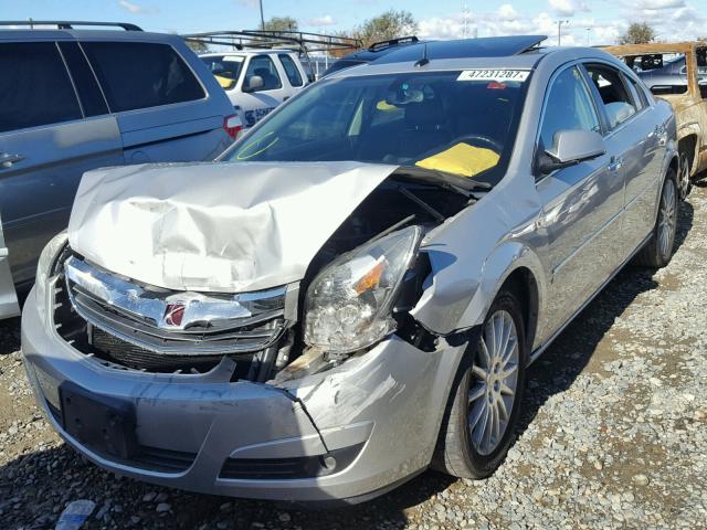 1G8ZV57777F135082 - 2007 SATURN AURA XR SILVER photo 2