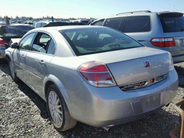 1G8ZV57777F135082 - 2007 SATURN AURA XR SILVER photo 3