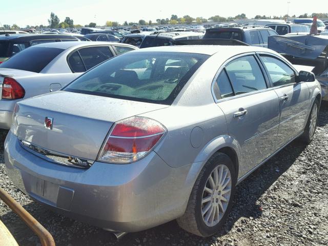 1G8ZV57777F135082 - 2007 SATURN AURA XR SILVER photo 4