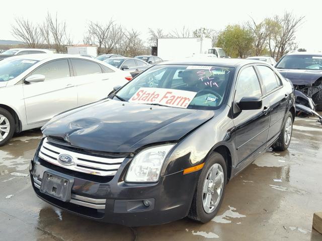 3FAHP071X9R114555 - 2009 FORD FUSION SE BLACK photo 2