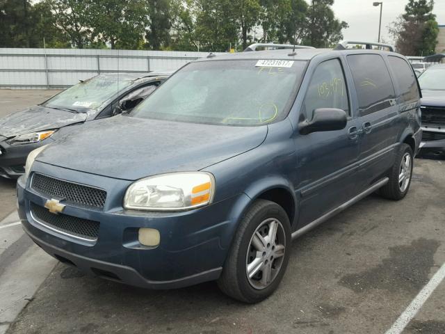 1GNDV23L35D168906 - 2005 CHEVROLET UPLANDER L BLUE photo 2