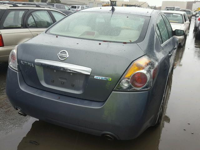 1N4CL2AP7AC108083 - 2010 NISSAN ALTIMA HYB GRAY photo 4