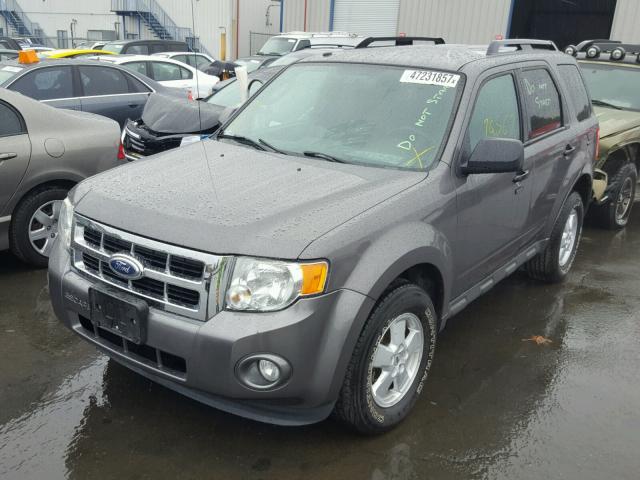 1FMCU0D7XCKB32180 - 2012 FORD ESCAPE XLT GRAY photo 2