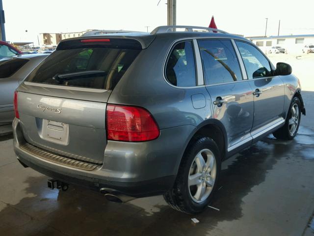 WP1AB29P44LA71585 - 2004 PORSCHE CAYENNE S GRAY photo 4