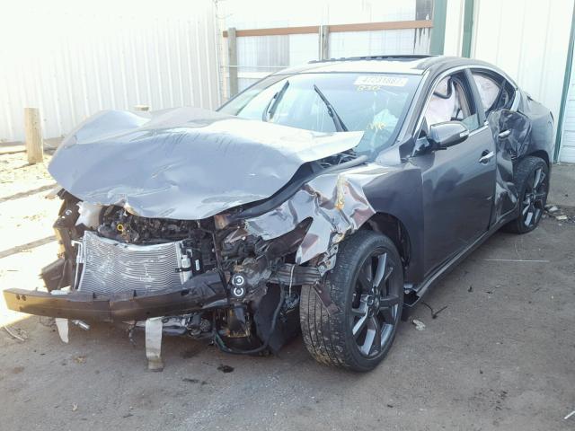 1N4AA5AP3DC844117 - 2013 NISSAN MAXIMA S GRAY photo 2