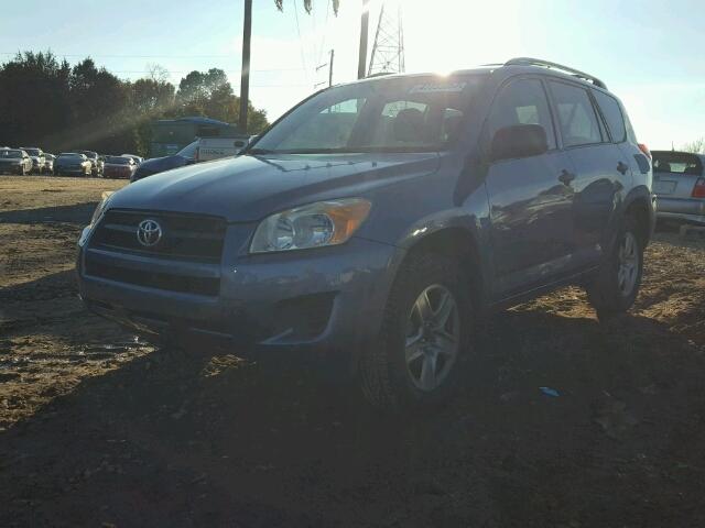 JTMZF4DV9BD029723 - 2011 TOYOTA RAV4 BLUE photo 2