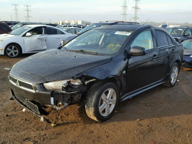 JA3AU26U59U042280 - 2009 MITSUBISHI LANCER ES/ BLACK photo 2