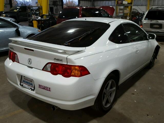 JH4DC54883C008953 - 2003 ACURA RSX WHITE photo 4