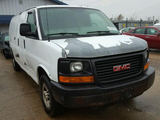 1GTHG39U871111650 - 2007 GMC SAVANA G35 WHITE photo 1