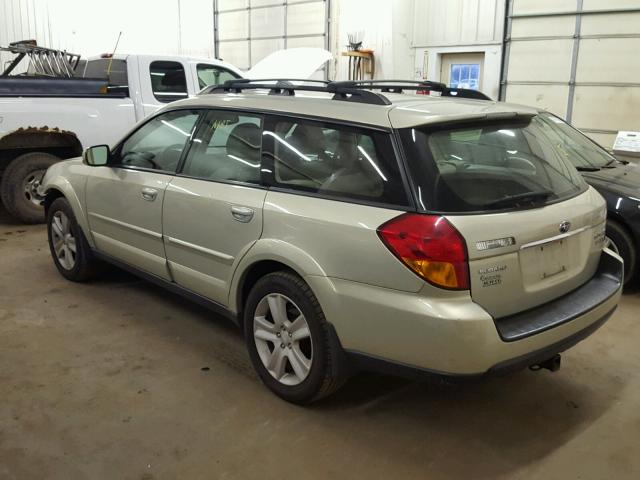 4S4BP67C556319868 - 2005 SUBARU LEGACY OUT TAN photo 3