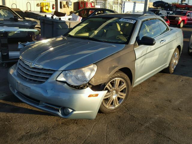 1C3LC65V19N506758 - 2009 CHRYSLER SEBRING LI BLUE photo 2