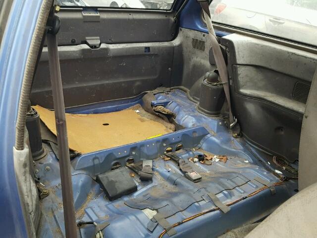 JG1MS2164KK733632 - 1989 GEO METRO BLUE photo 6