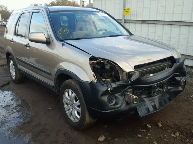 JHLRD78866C000013 - 2006 HONDA CR-V EX თაფლისფერი ფოტო 1