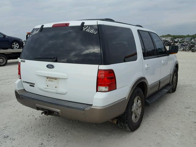 1FMRU17WX3LB46433 - 2003 FORD EXPEDITION WHITE photo 4