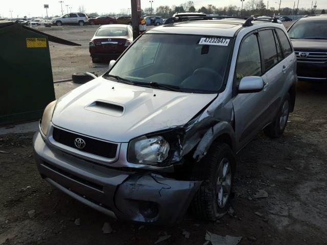 JTEGD20V550048669 - 2005 TOYOTA RAV4 SILVER photo 2