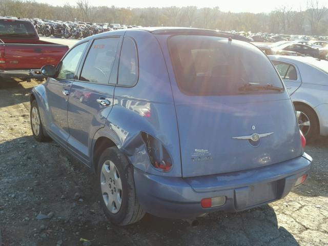 3A4FY48B47T533668 - 2007 CHRYSLER PT CRUISER BLUE photo 3