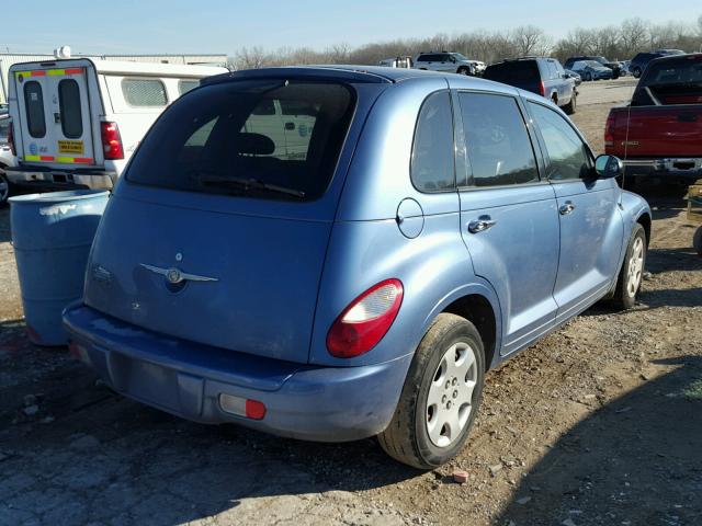 3A4FY48B47T533668 - 2007 CHRYSLER PT CRUISER BLUE photo 4