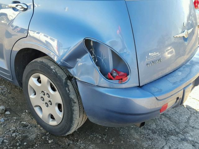 3A4FY48B47T533668 - 2007 CHRYSLER PT CRUISER BLUE photo 9