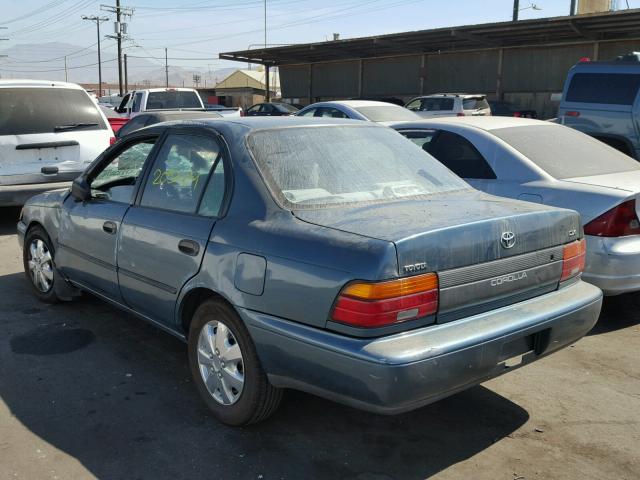 1NXAE09B5SZ348975 - 1995 TOYOTA COROLLA LE GREEN photo 3