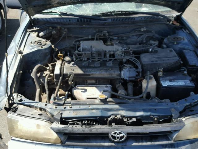 1NXAE09B5SZ348975 - 1995 TOYOTA COROLLA LE GREEN photo 7