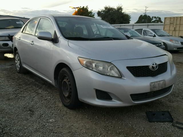 1NXBU40E59Z017801 - 2009 TOYOTA COROLLA BA SILVER photo 1