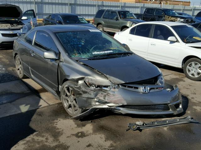 2HGFG21506H704510 - 2006 HONDA CIVIC SI TAN photo 1