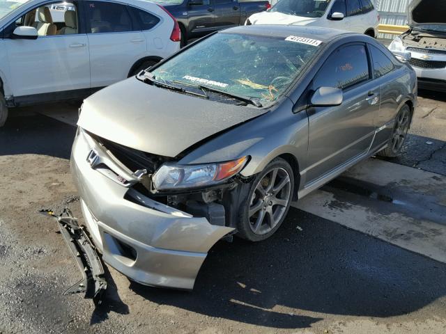 2HGFG21506H704510 - 2006 HONDA CIVIC SI TAN photo 2