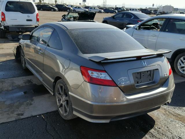 2HGFG21506H704510 - 2006 HONDA CIVIC SI TAN photo 3