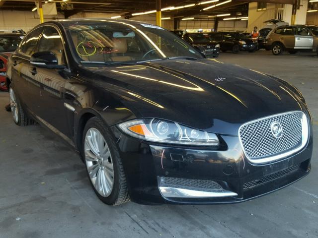 SAJWA0HB3CLS27412 - 2012 JAGUAR XF PORTFOL BLACK photo 1