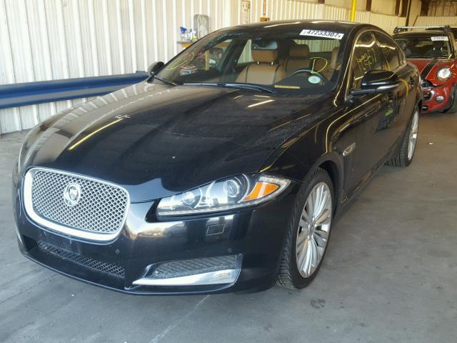 SAJWA0HB3CLS27412 - 2012 JAGUAR XF PORTFOL BLACK photo 2