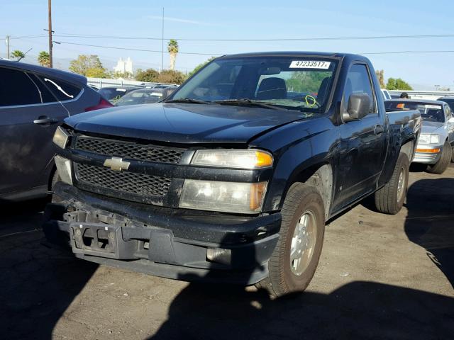 1GCCS149178139202 - 2007 CHEVROLET COLORADO BLACK photo 2