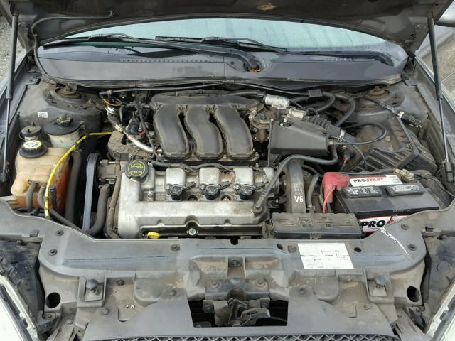 1FAHP55S94A111478 - 2004 FORD TAURUS SES GRAY photo 7