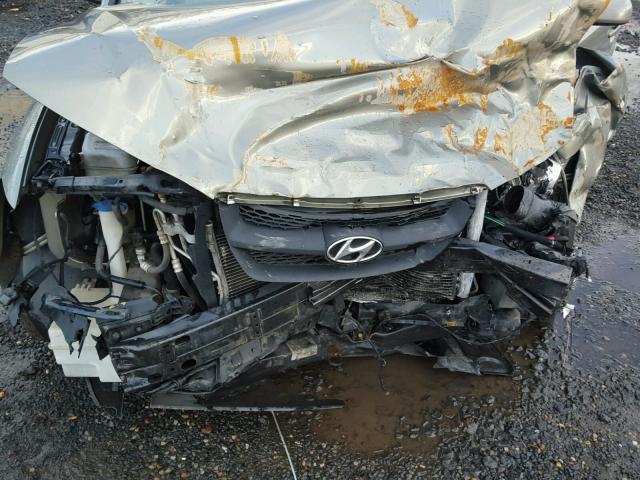 5NPET46C47H190582 - 2007 HYUNDAI SONATA GLS GOLD photo 7