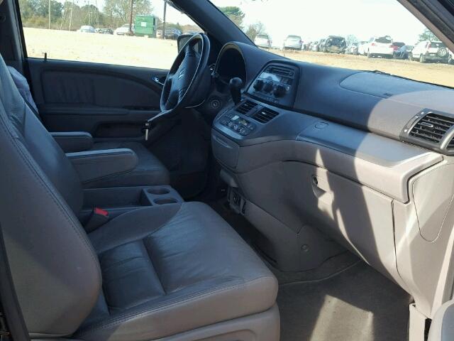 5FNRL3H6XAB024818 - 2010 HONDA ODYSSEY EX BLACK photo 5