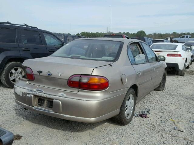 1G1ND52M1W6106138 - 1998 CHEVROLET MALIBU TAN photo 4