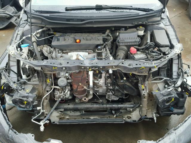 2HGFB2F90CH592670 - 2012 HONDA CIVIC EXL Сұр фото 7