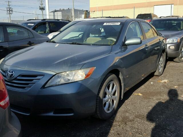 4T1BE46K29U851681 - 2009 TOYOTA CAMRY BASE GREEN photo 2