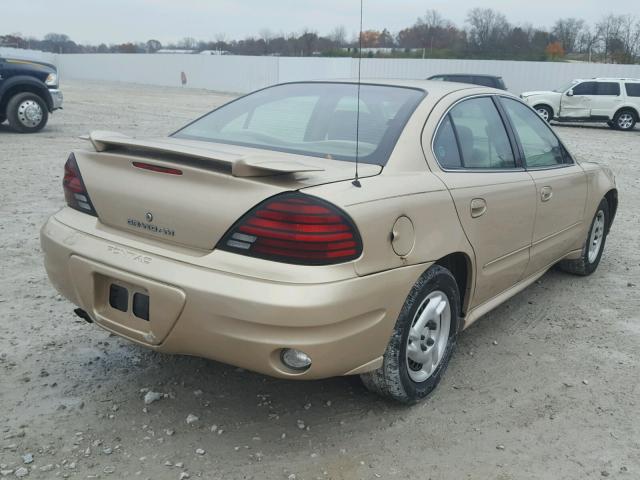 1G2NE52FX3C103245 - 2003 PONTIAC GRAND AM S TAN photo 4