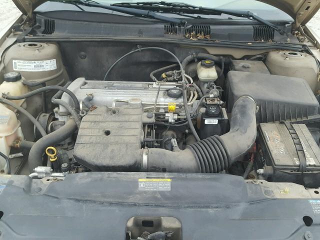 1G2NE52FX3C103245 - 2003 PONTIAC GRAND AM S TAN photo 7