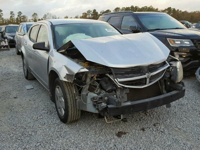 1B3LC46B29N531562 - 2009 DODGE AVENGER SE SILVER photo 1