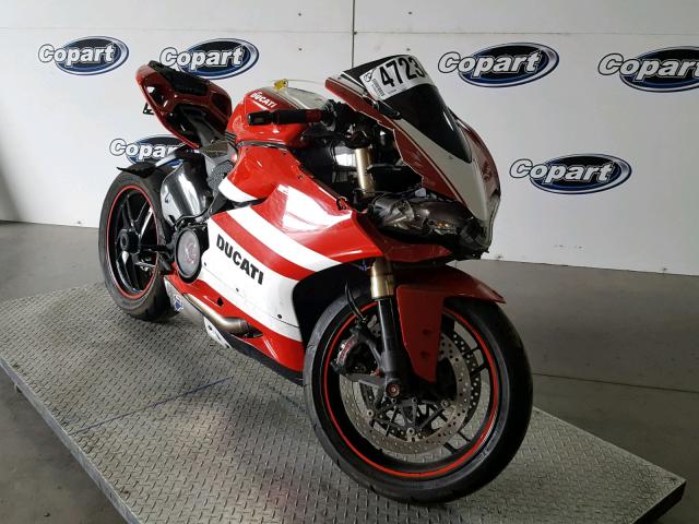 ZDM14BPW6CB002492 - 2012 DUCATI SUPERBIKE RED photo 1