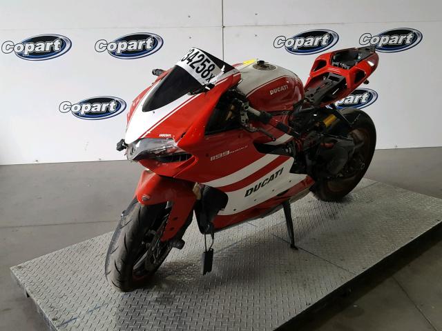 ZDM14BPW6CB002492 - 2012 DUCATI SUPERBIKE RED photo 2