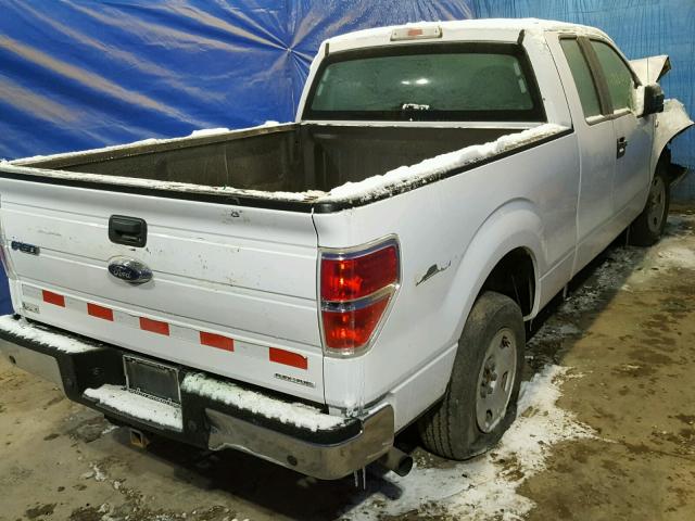 1FTFX1CF7EKD77769 - 2014 FORD F150 WHITE photo 4